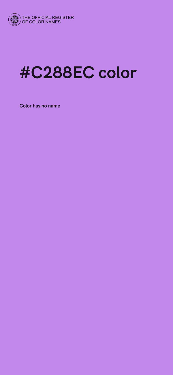 #C288EC color image