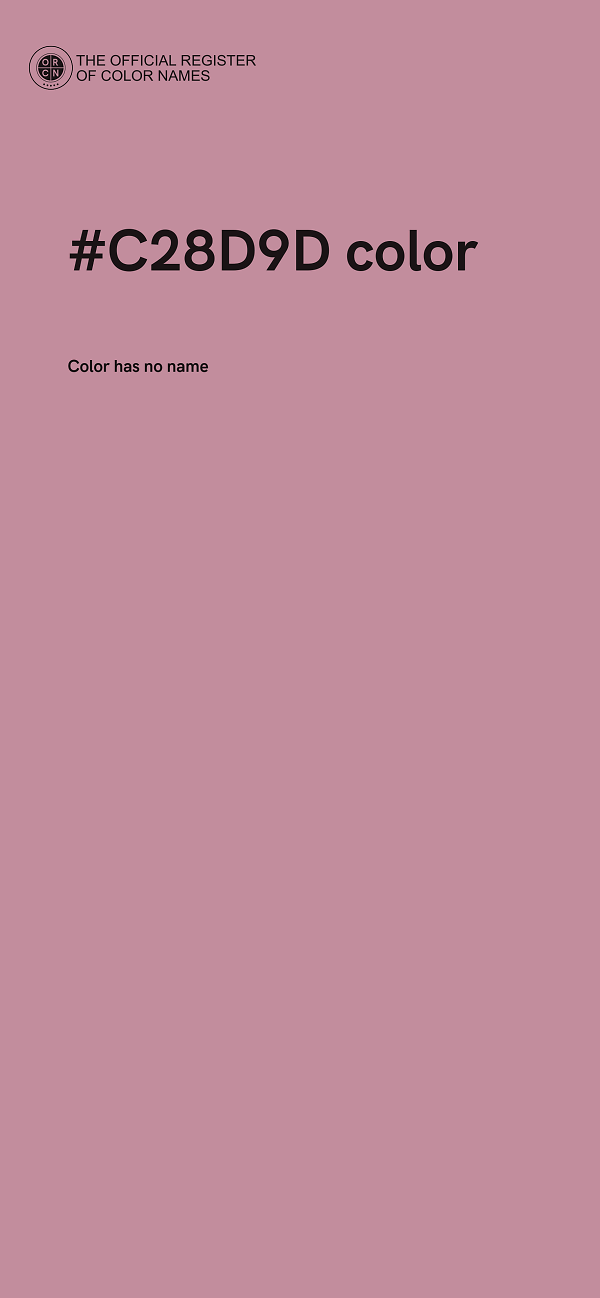 #C28D9D color image