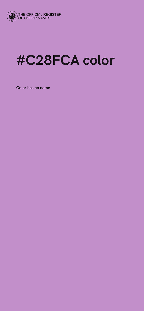 #C28FCA color image
