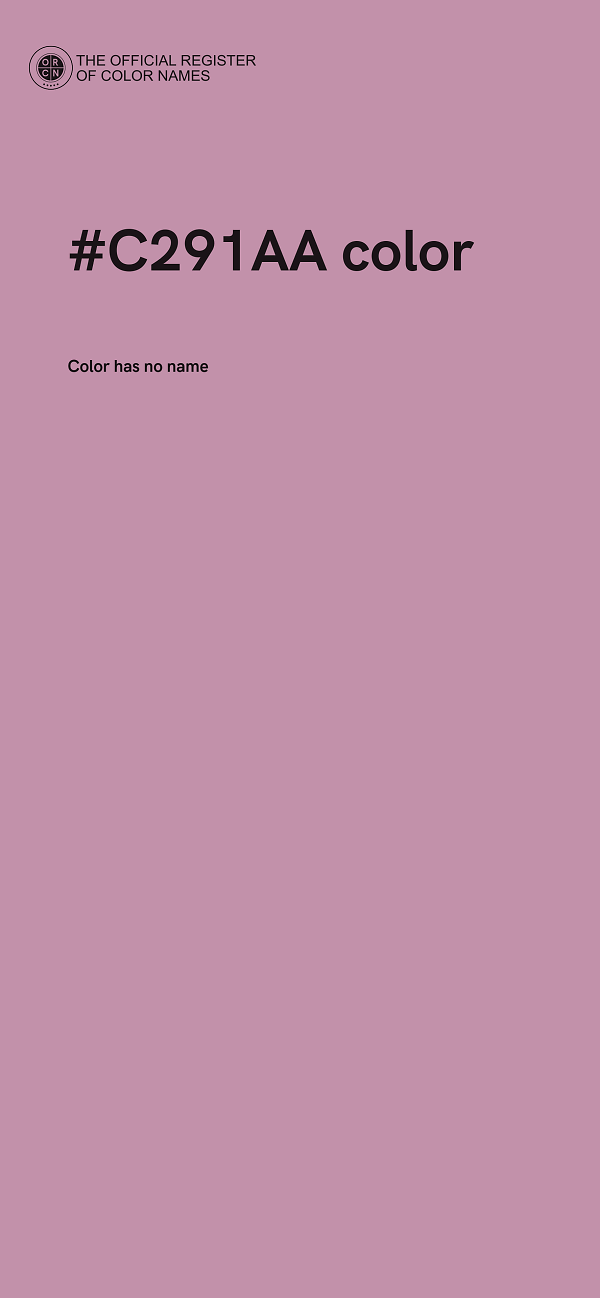 #C291AA color image