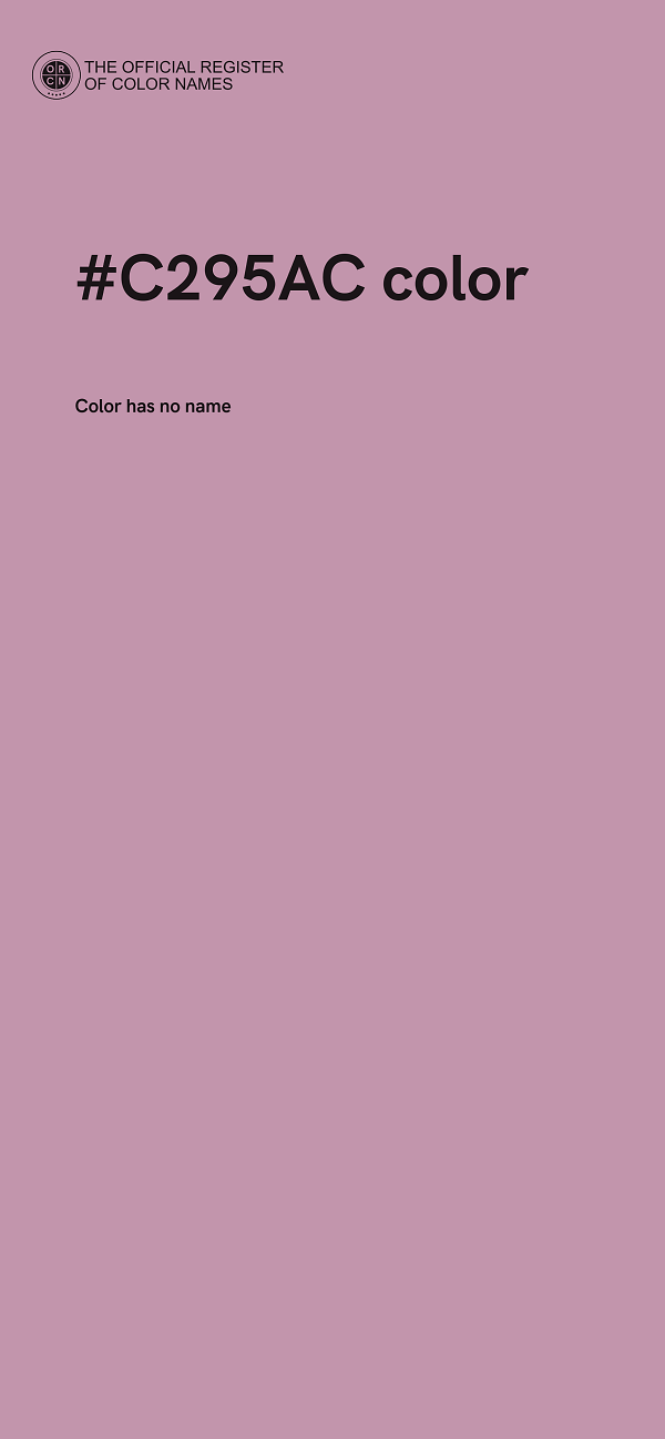 #C295AC color image
