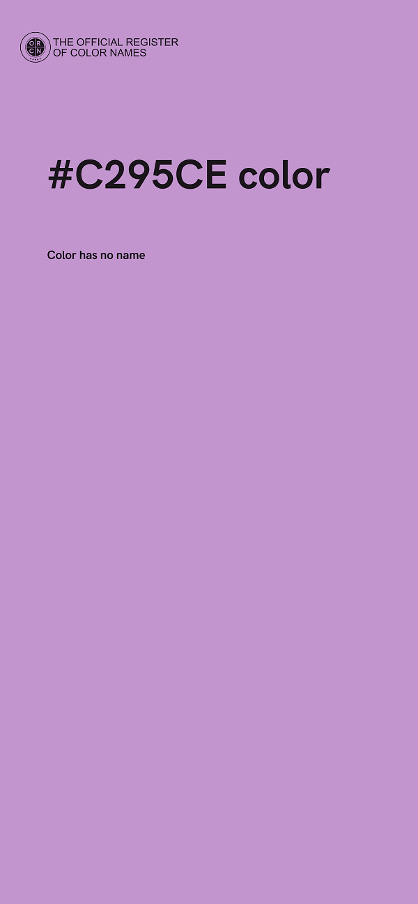 #C295CE color image