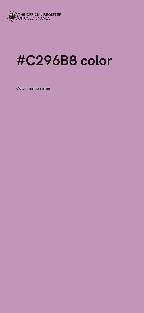 #C296B8 color image