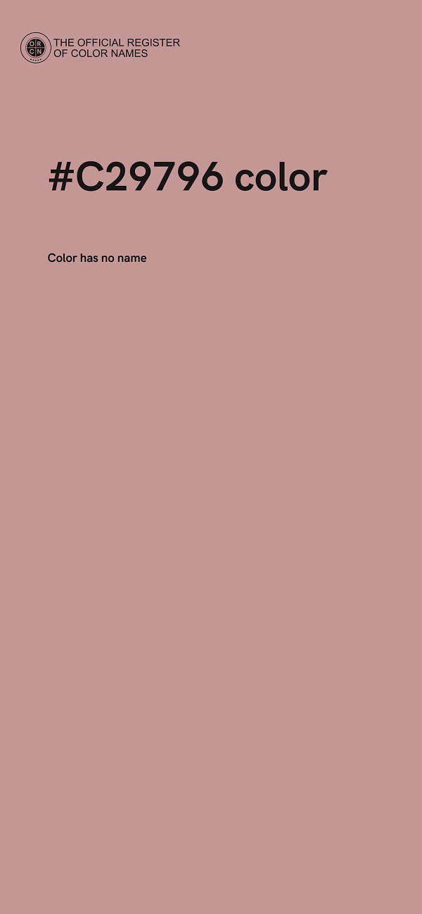 #C29796 color image