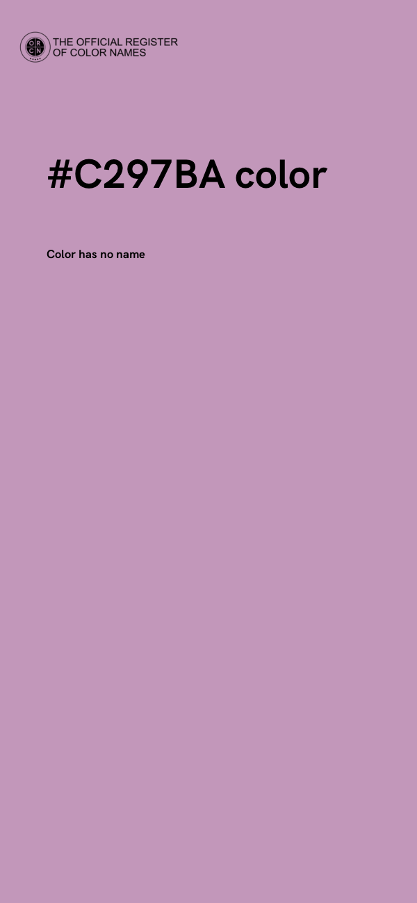 #C297BA color image