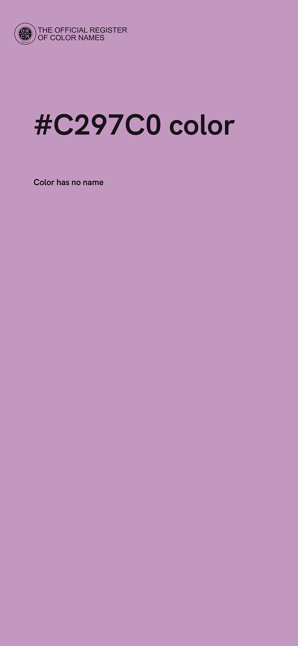 #C297C0 color image