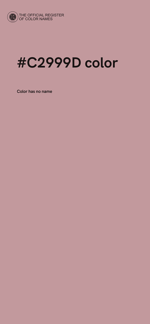 #C2999D color image
