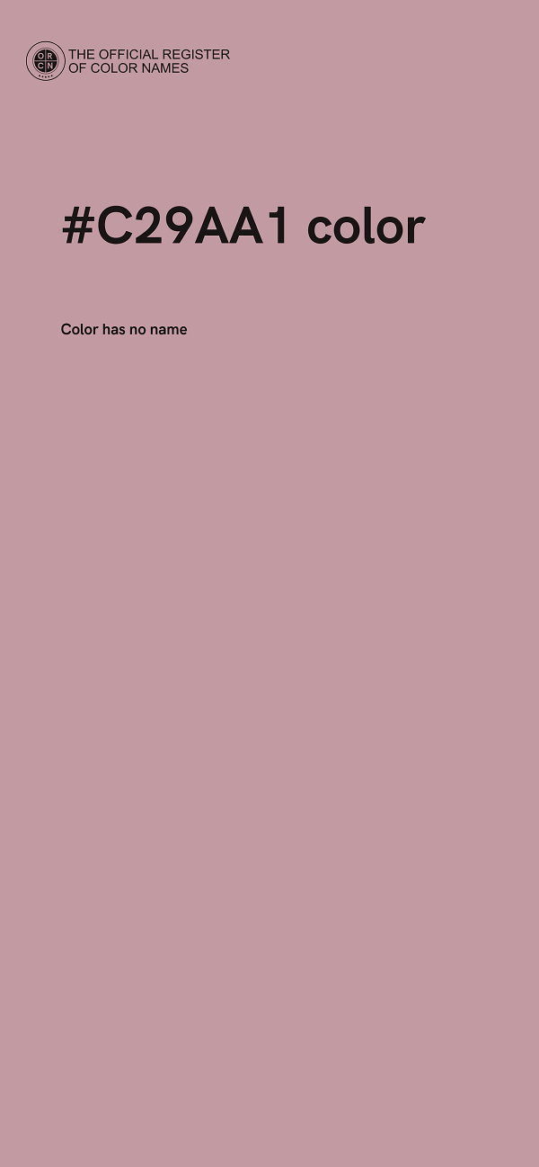 #C29AA1 color image