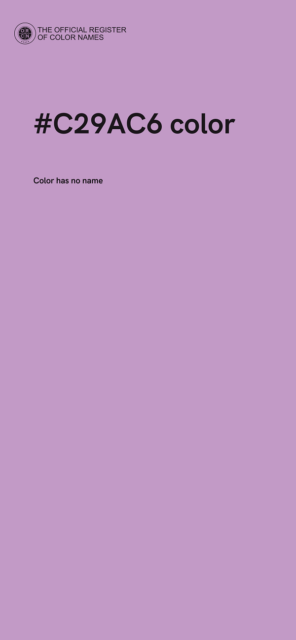 #C29AC6 color image