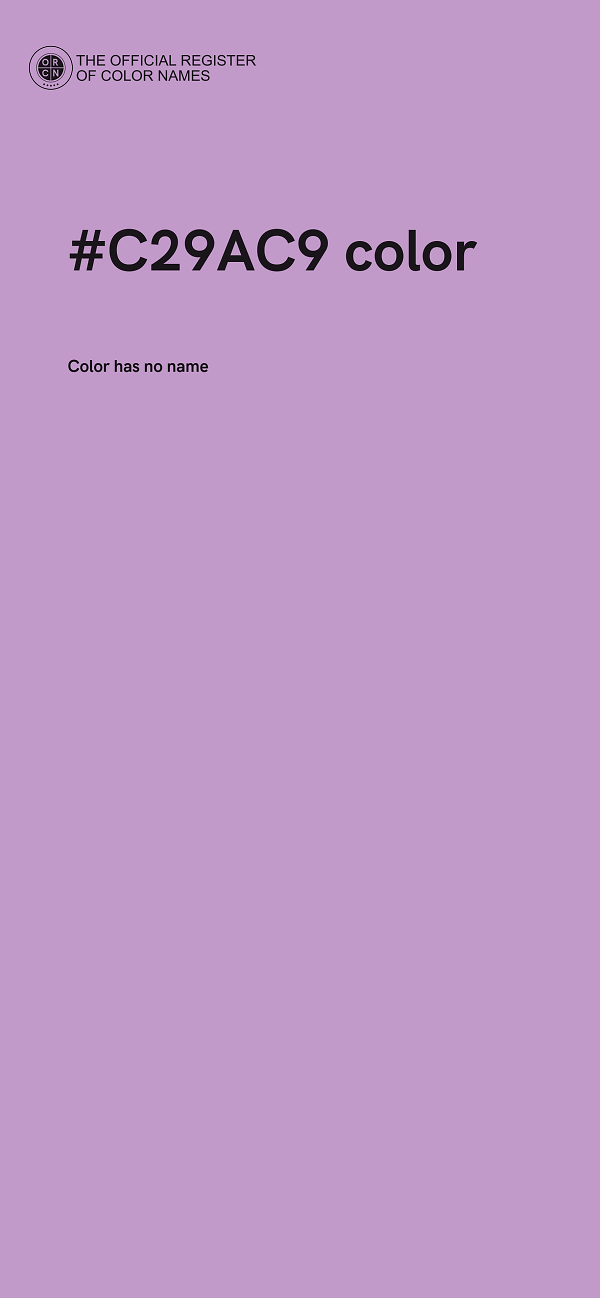 #C29AC9 color image