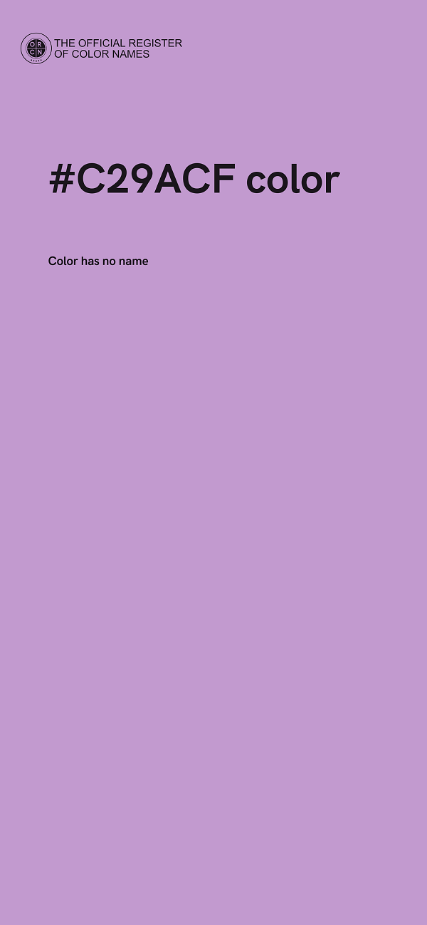 #C29ACF color image