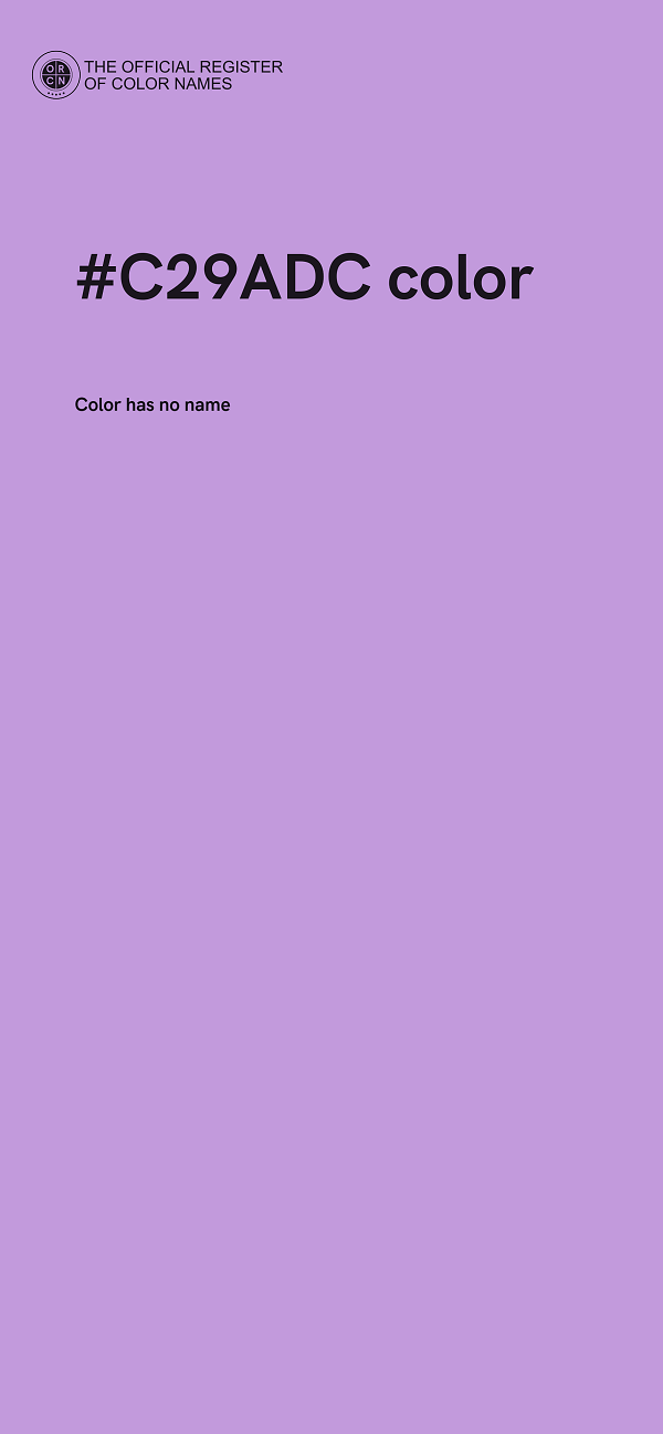 #C29ADC color image