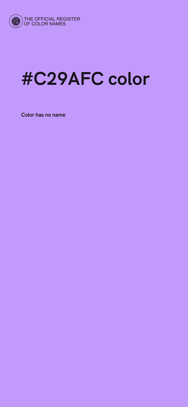 #C29AFC color image