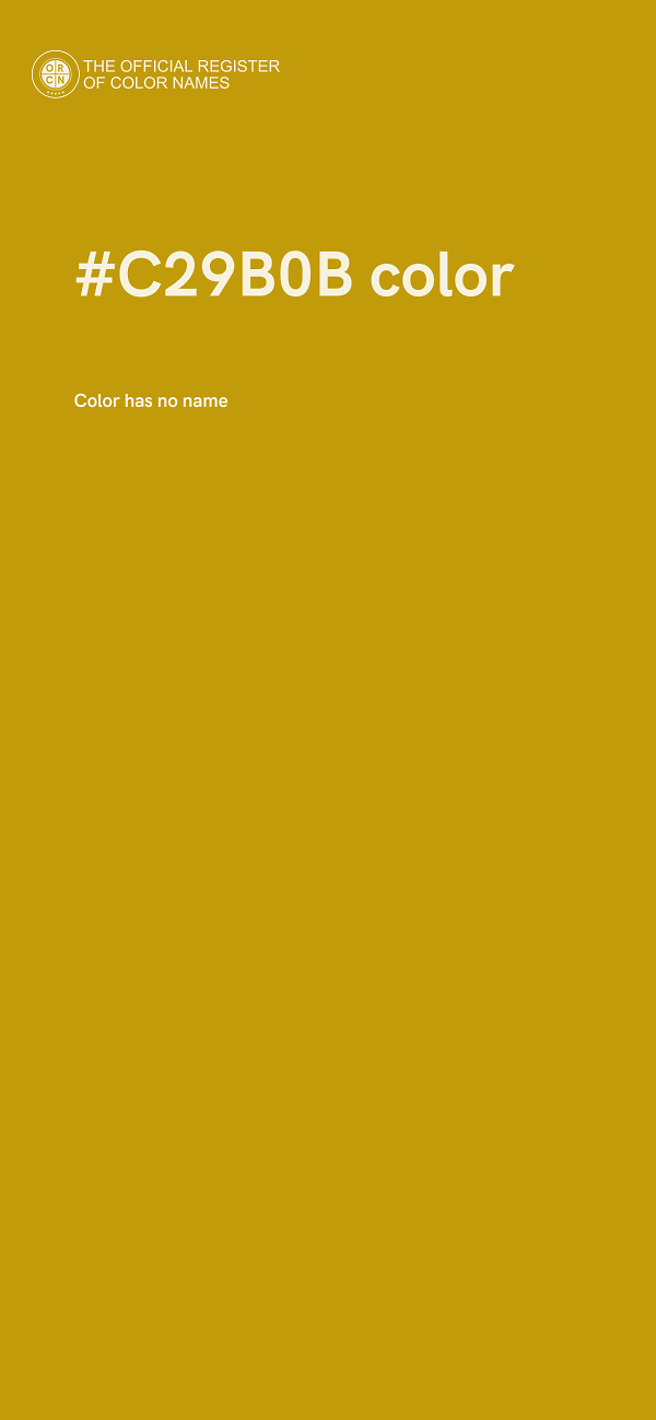 #C29B0B color image