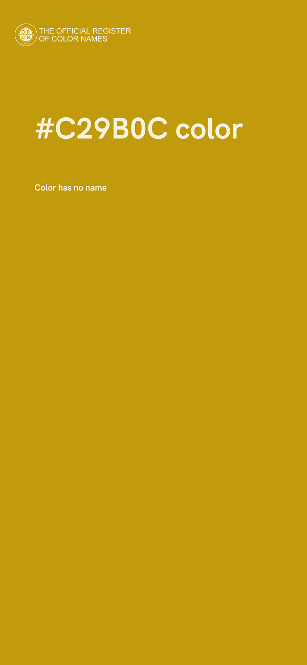 #C29B0C color image