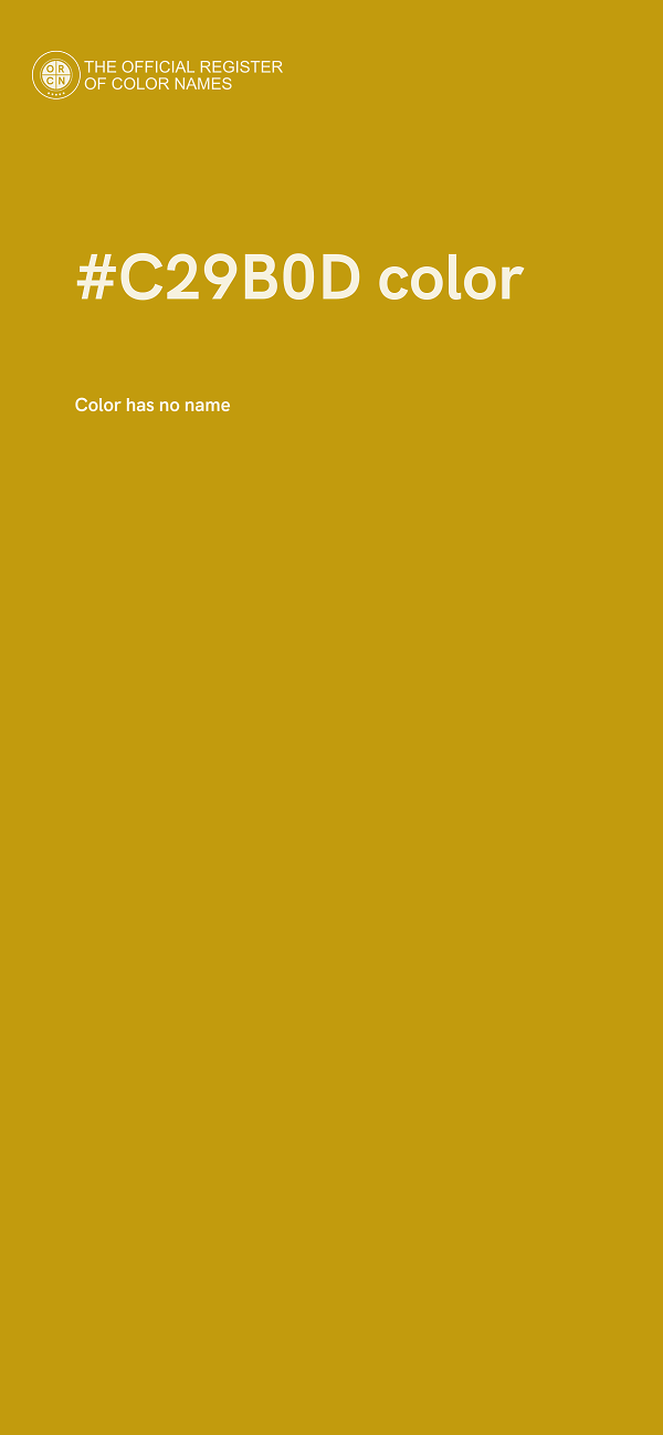 #C29B0D color image