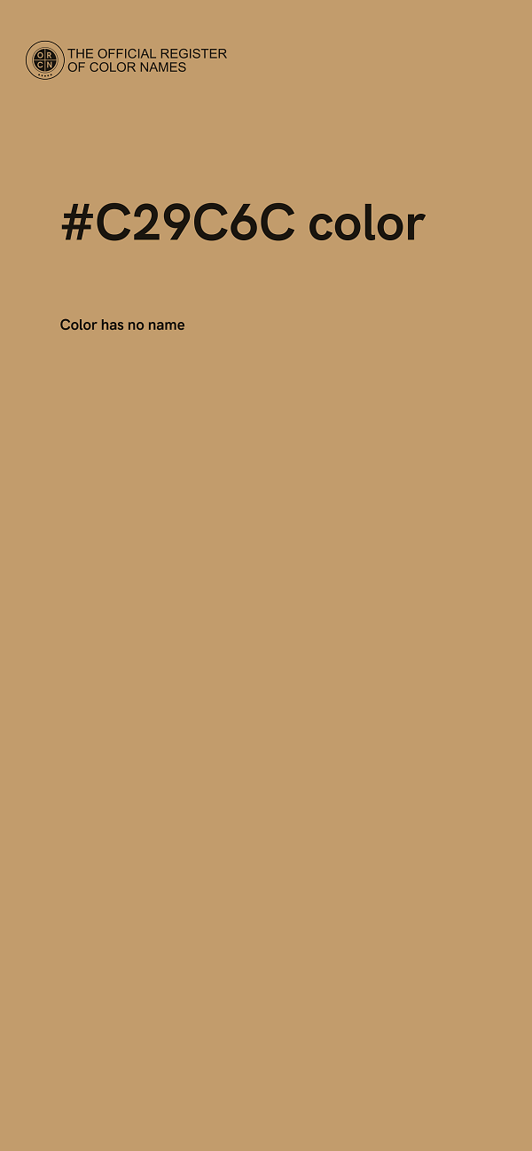 #C29C6C color image