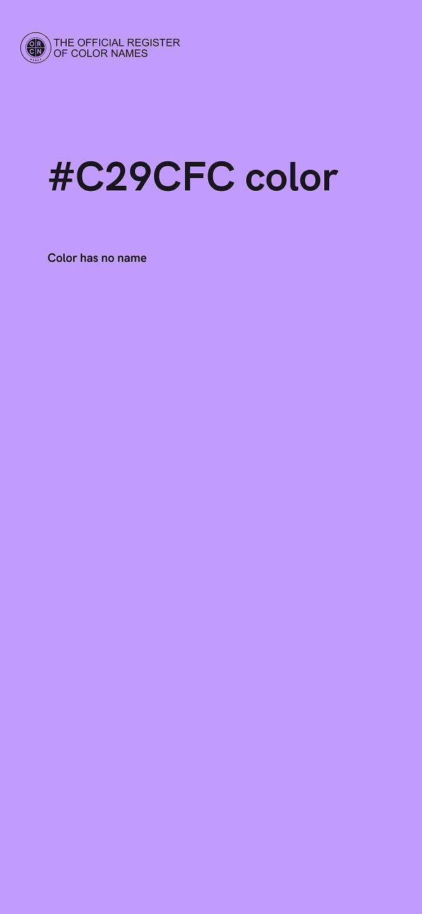 #C29CFC color image