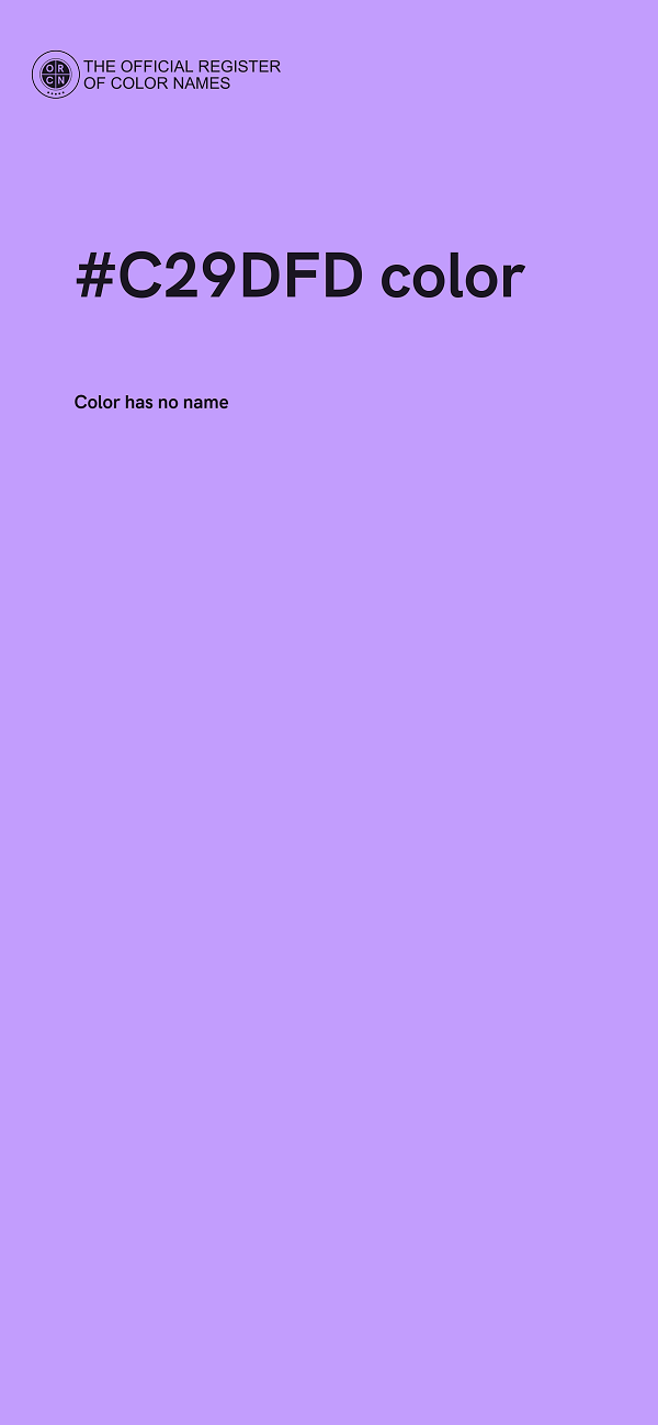 #C29DFD color image