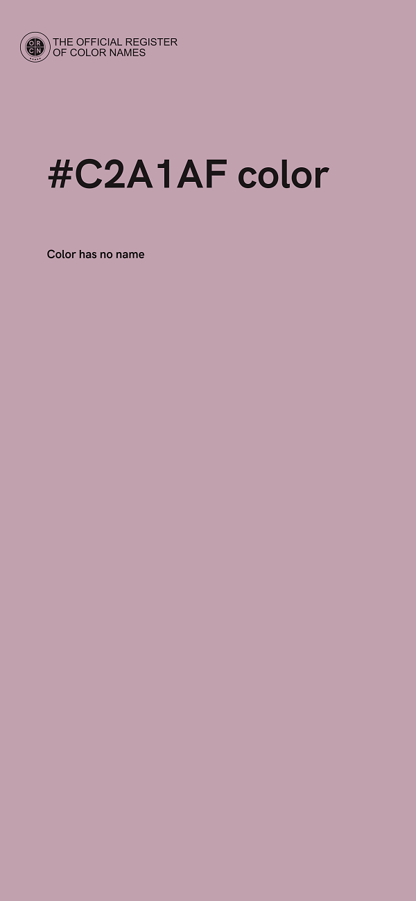 #C2A1AF color image