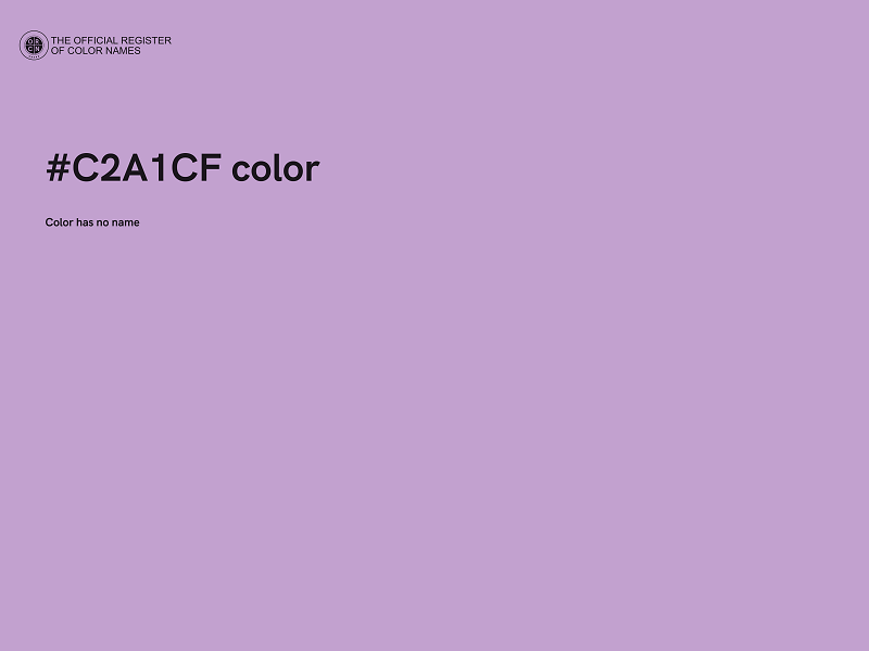 #C2A1CF color image