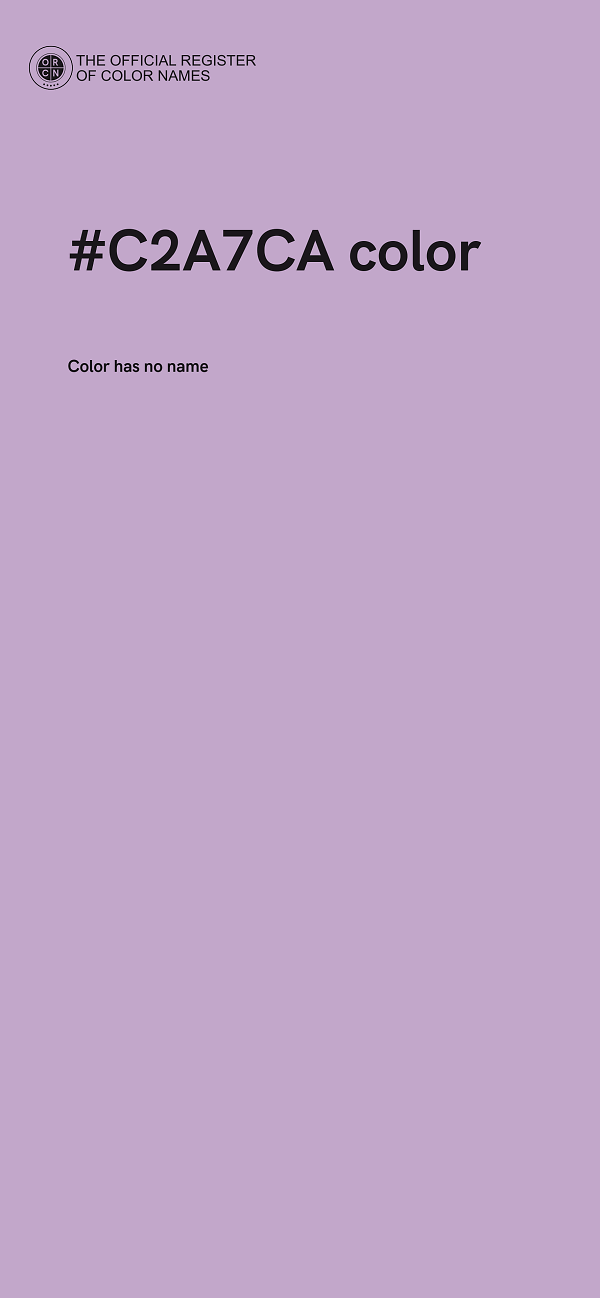 #C2A7CA color image