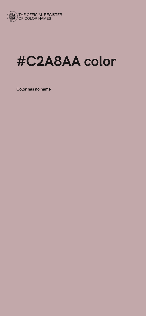 #C2A8AA color image
