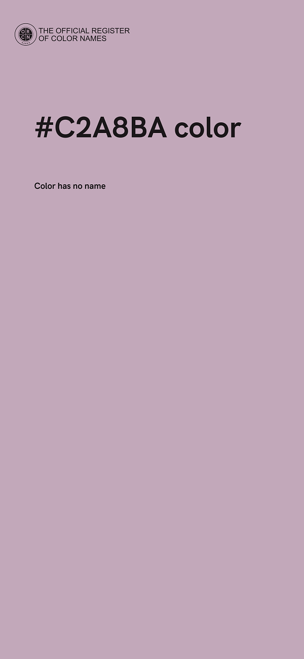 #C2A8BA color image