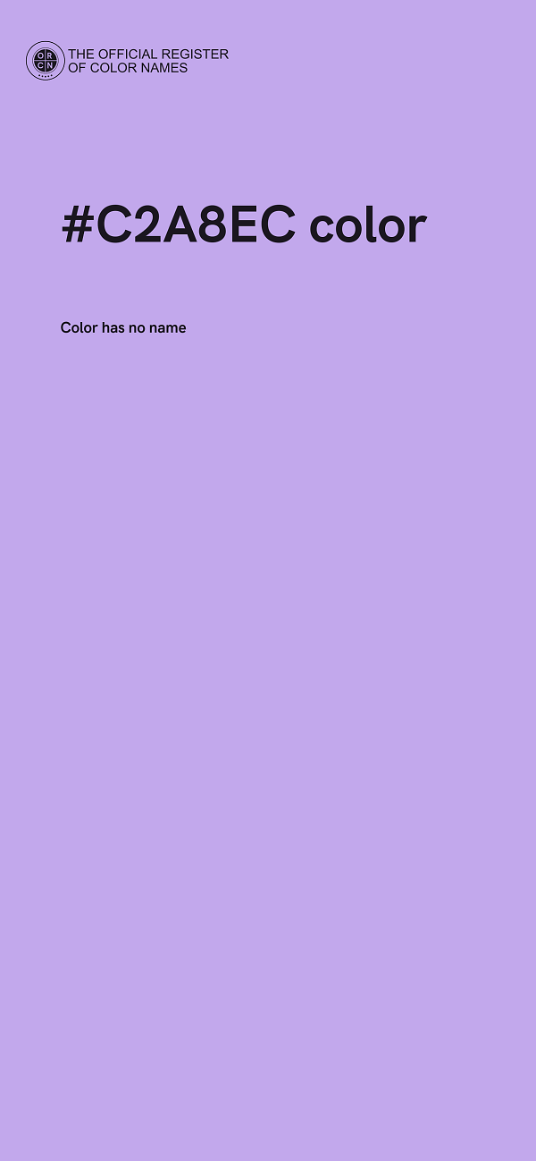 #C2A8EC color image
