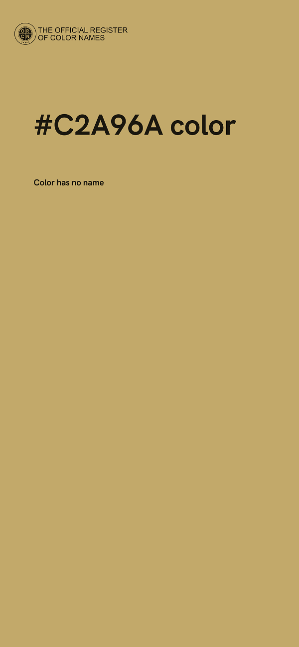 #C2A96A color image