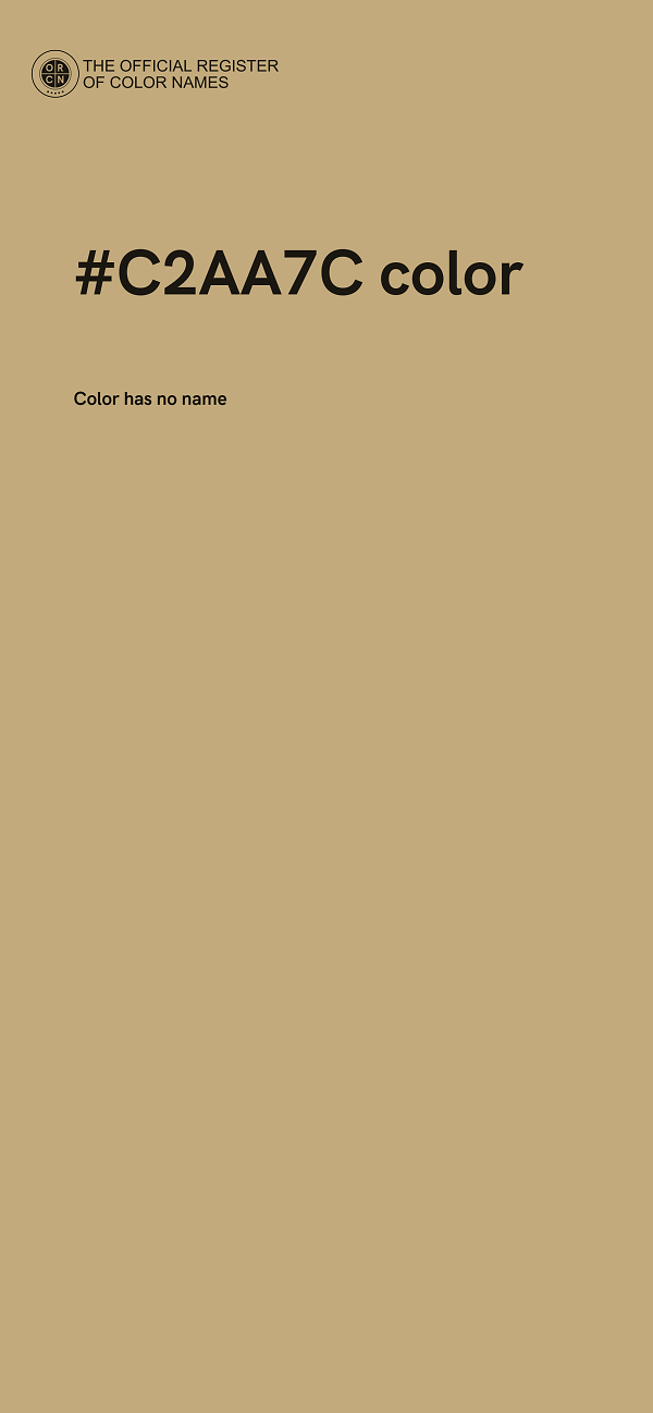 #C2AA7C color image