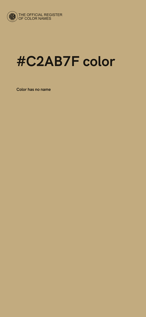 #C2AB7F color image