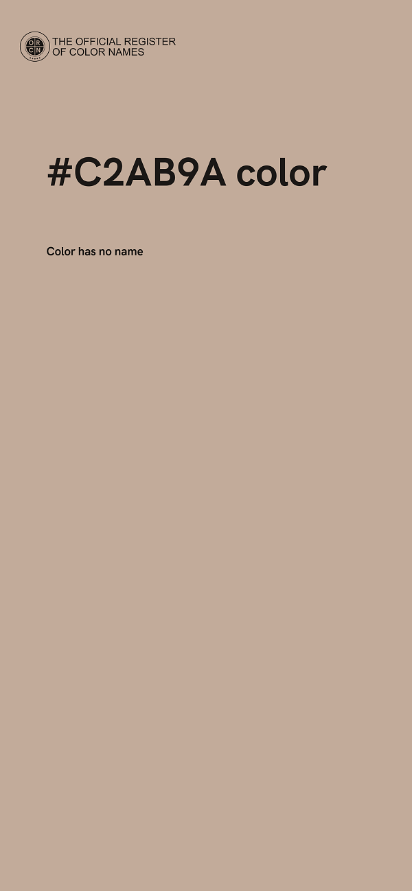 #C2AB9A color image