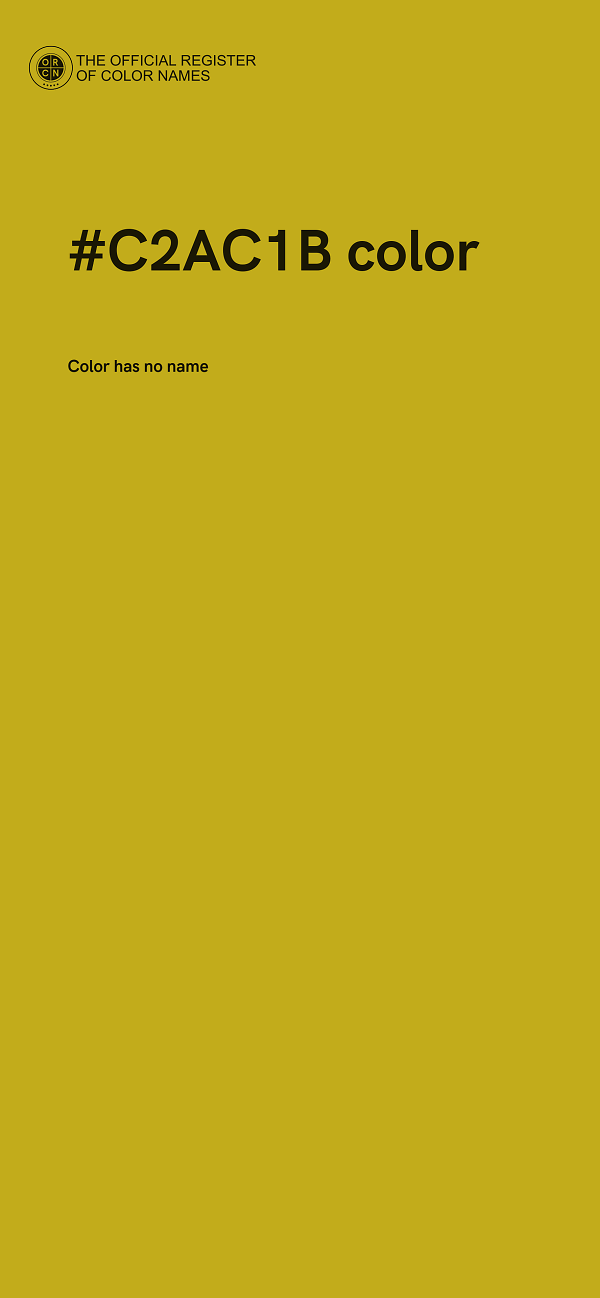 #C2AC1B color image