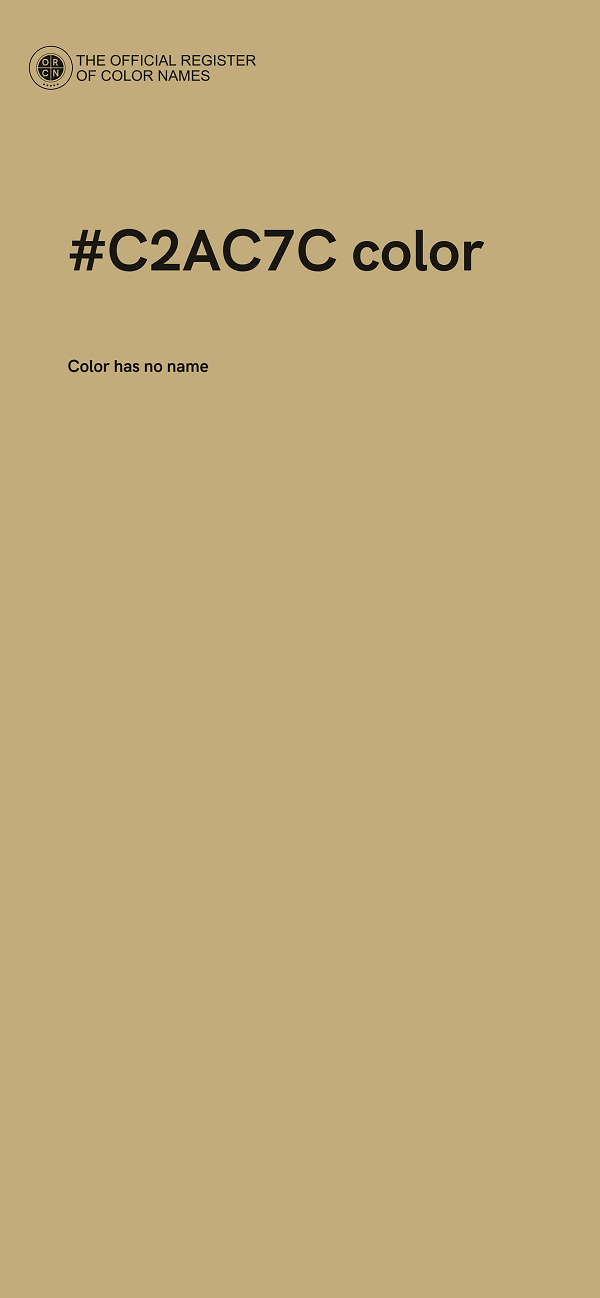 #C2AC7C color image