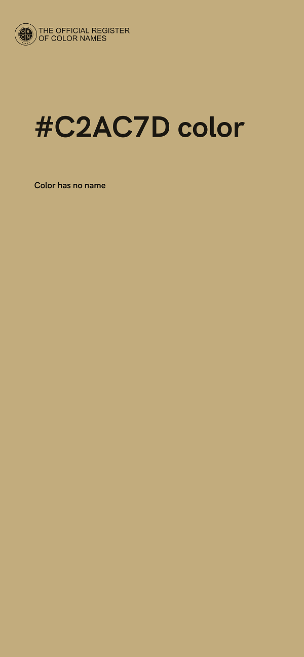 #C2AC7D color image