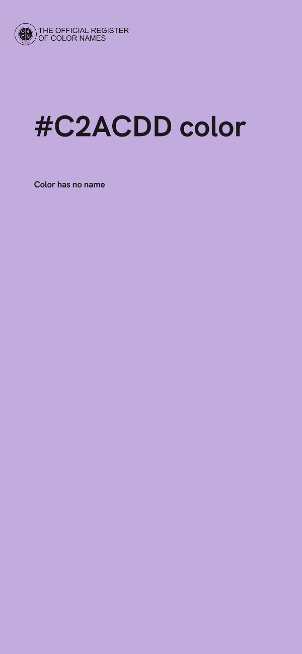 #C2ACDD color image