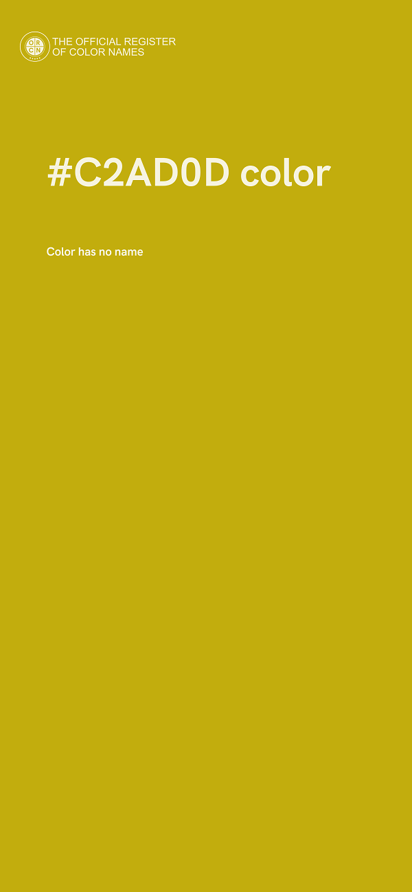 #C2AD0D color image