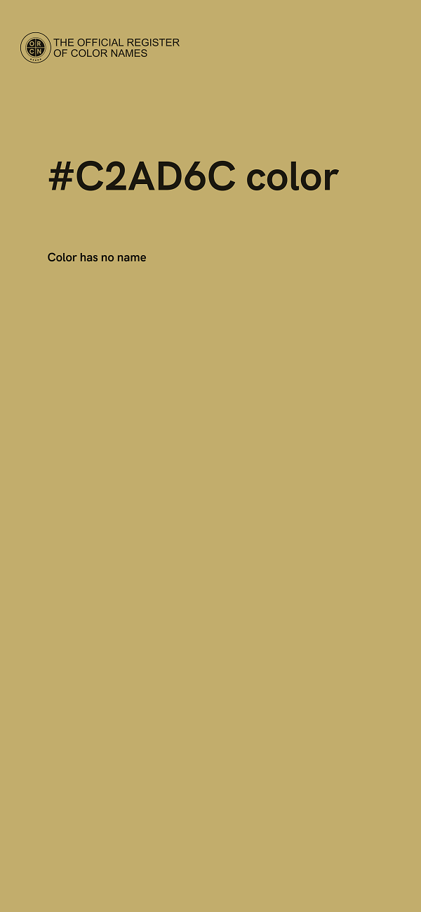 #C2AD6C color image