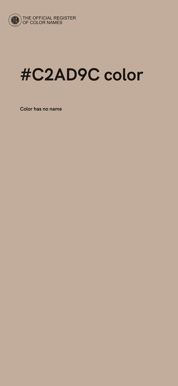 #C2AD9C color image