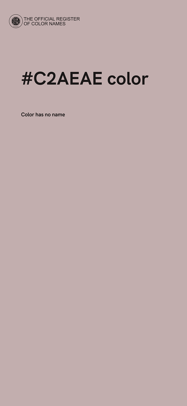 #C2AEAE color image