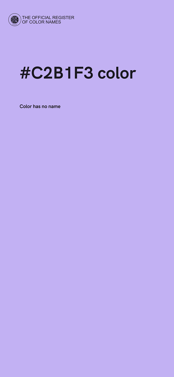 #C2B1F3 color image