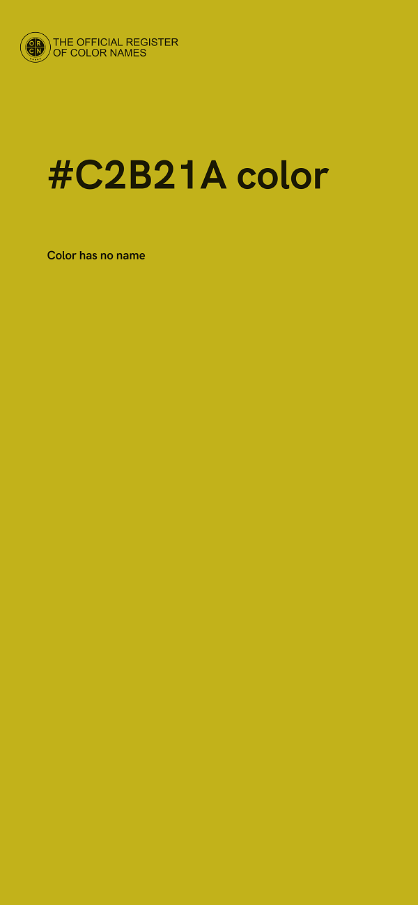 #C2B21A color image