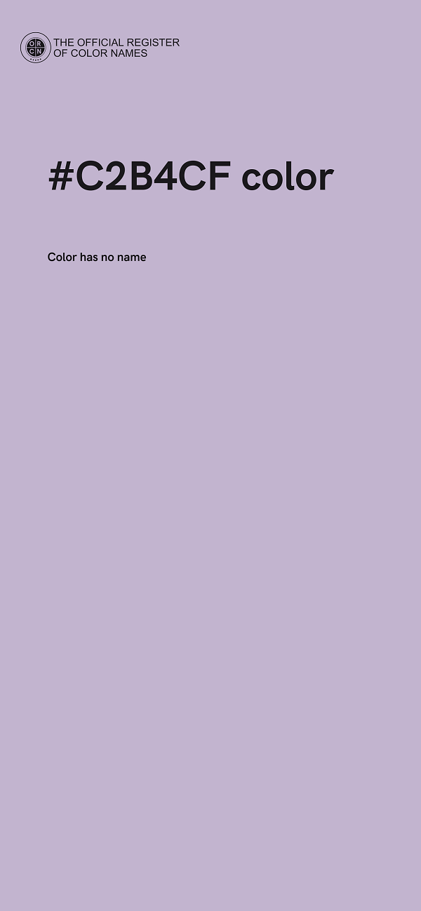 #C2B4CF color image