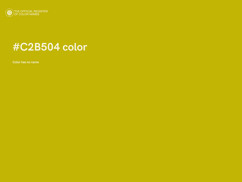 #C2B504 color image