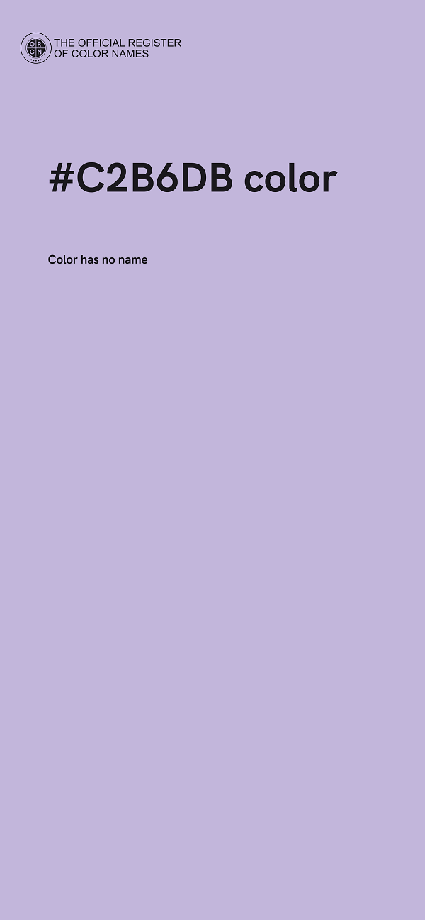#C2B6DB color image