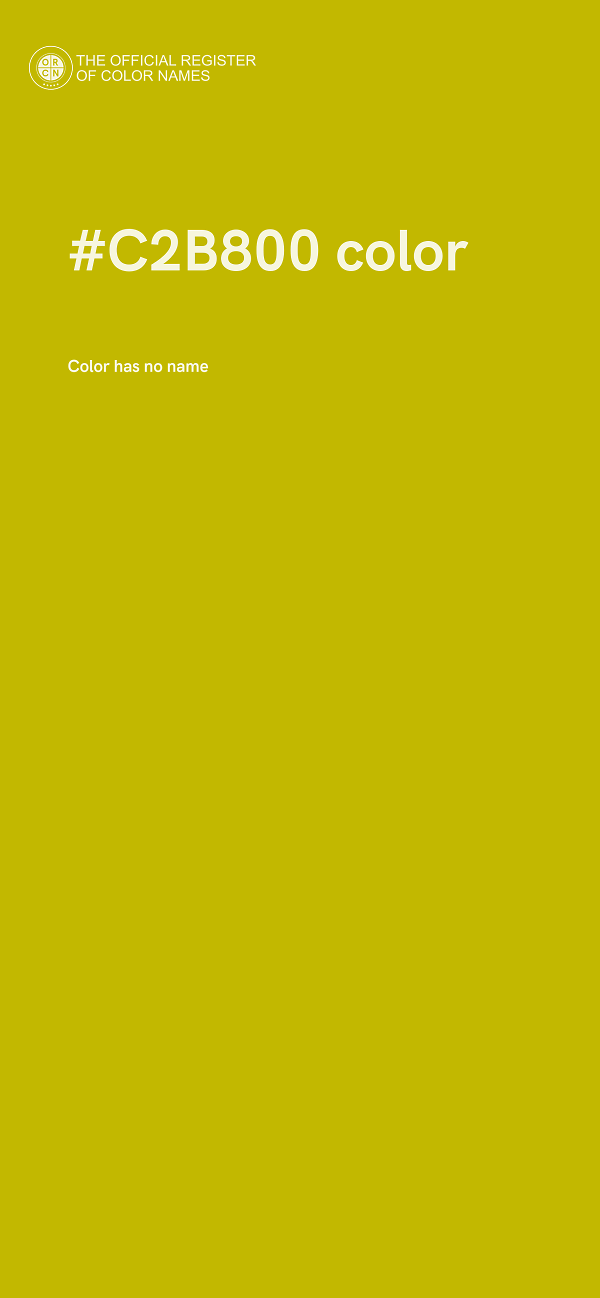 #C2B800 color image