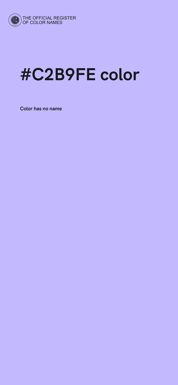 #C2B9FE color image