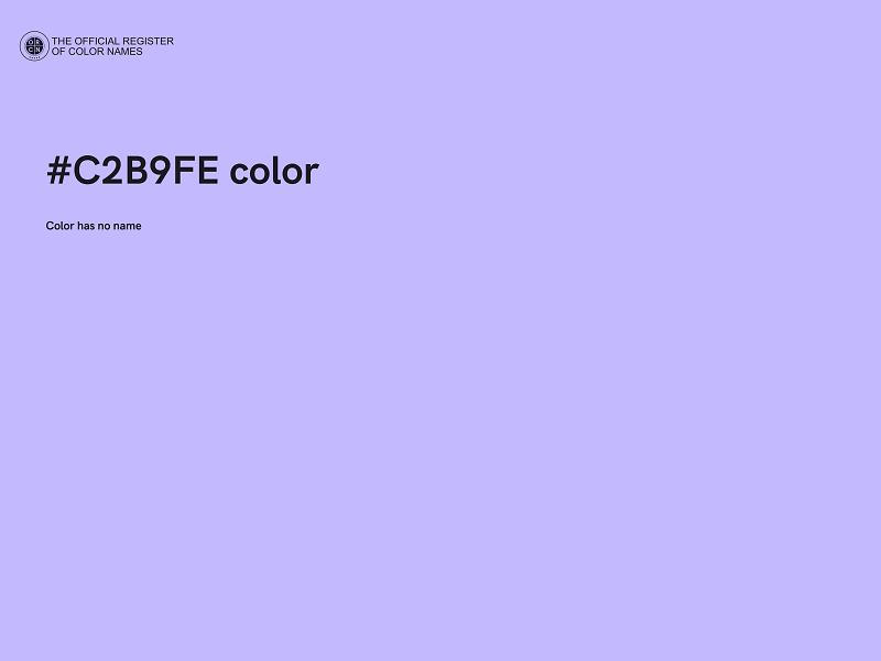 #C2B9FE color image