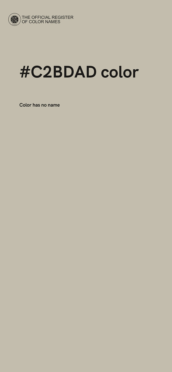 #C2BDAD color image